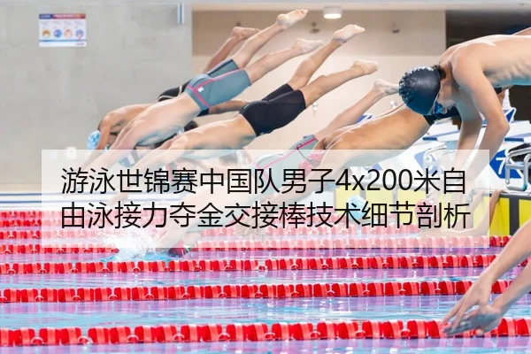 游泳世锦赛中国队男子4x200米自由泳接力夺金交接棒技术细节剖析